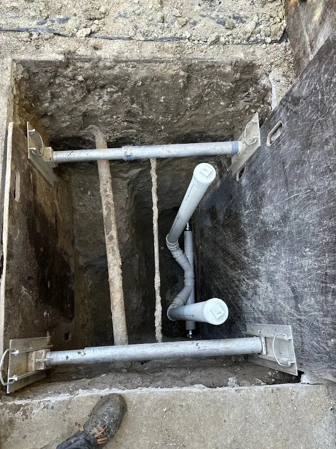 Experienced plumber completing Gas Line Repair work in Raynham